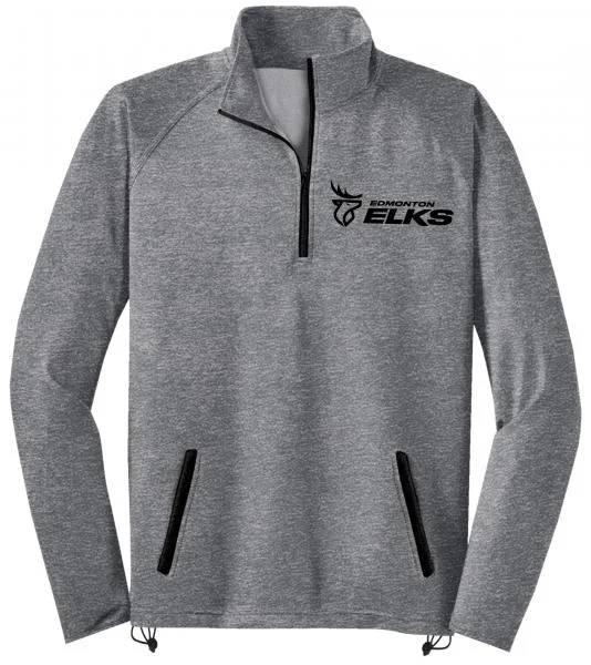 Casual Footwear Edmonton Elks- Bulletin Mens 1/4 Zip