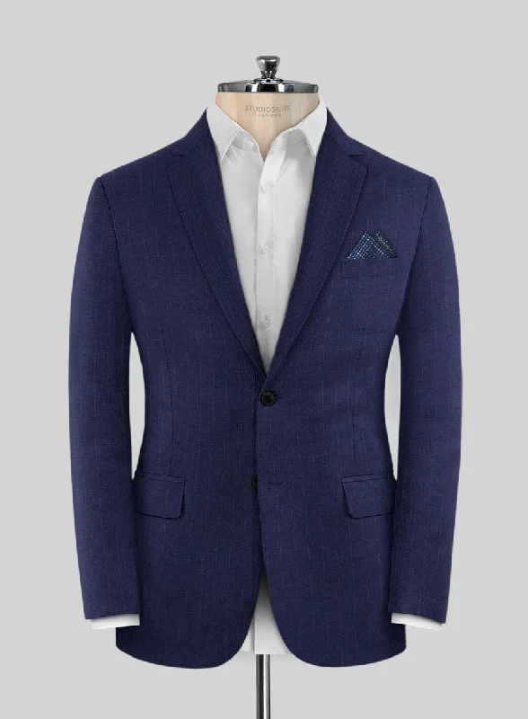 Stylish Outerwear Italian Wool Stretch Eladi Jacket