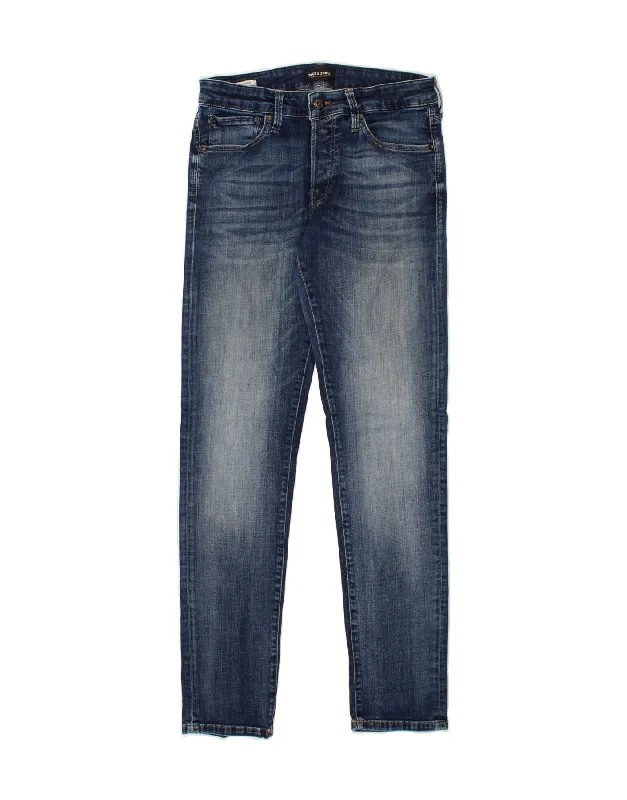 Premium Footwear JACK & JONES Mens GLENN Skinny Jeans  W32 L32 Blue Cotton