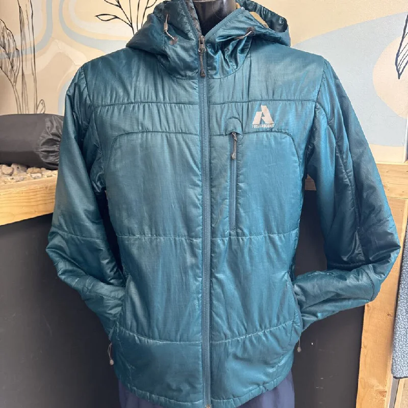 Street Hoodies Eddie Bauer - Men's First Ascent Puffer Jacket - MSRP $299: Blue Green-men-MD Street Hoodies Eddie Bauer - Men's First Ascent Puffer Jacket - MSRP $299: Blue Green-men-MD