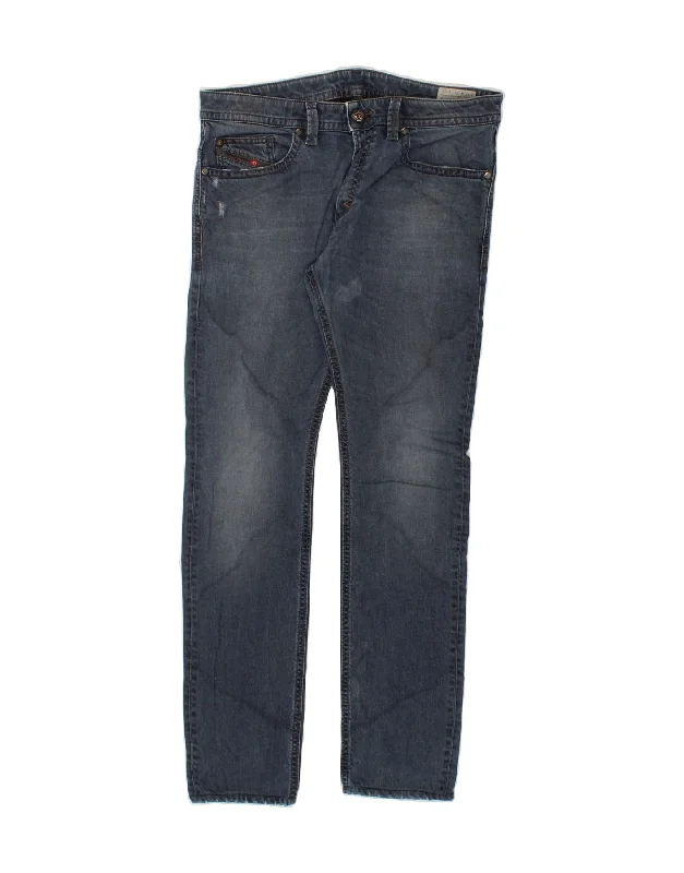Classic Tops DIESEL Mens Thavar Slim Skinny Jeans W32 L34  Blue Viscose