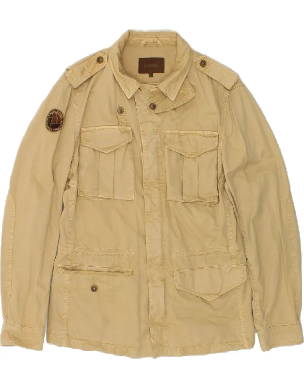 Relaxed Footwear MUSEUM Mens Military Jacket UK 42 XL Beige