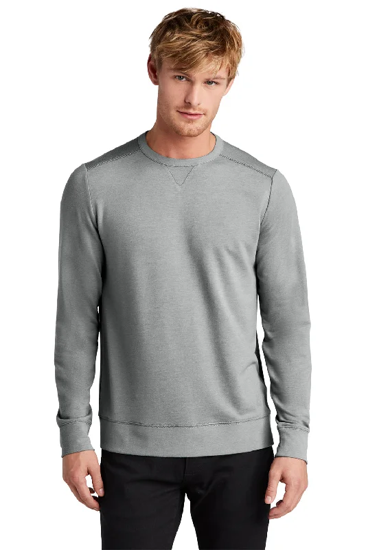 Bold Tops Ogio Mens Luuma Flex Crewneck Sweatshirt - Heather Tarmac Grey