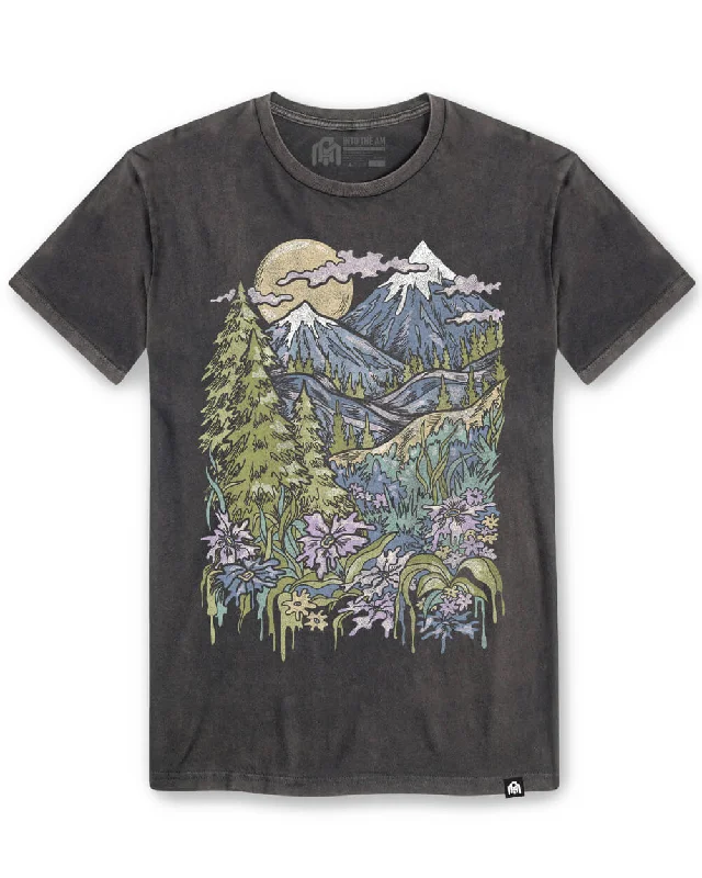 Warm Bottoms Scribbled Pines Vintage Tee