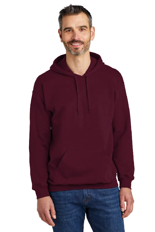 Smart T-shirts Gildan Mens Softstyle Hooded Sweatshirt Hoodie w/ Pouch Pocket - Maroon Smart T-shirts Gildan Mens Softstyle Hooded Sweatshirt Hoodie w/ Pouch Pocket - Maroon