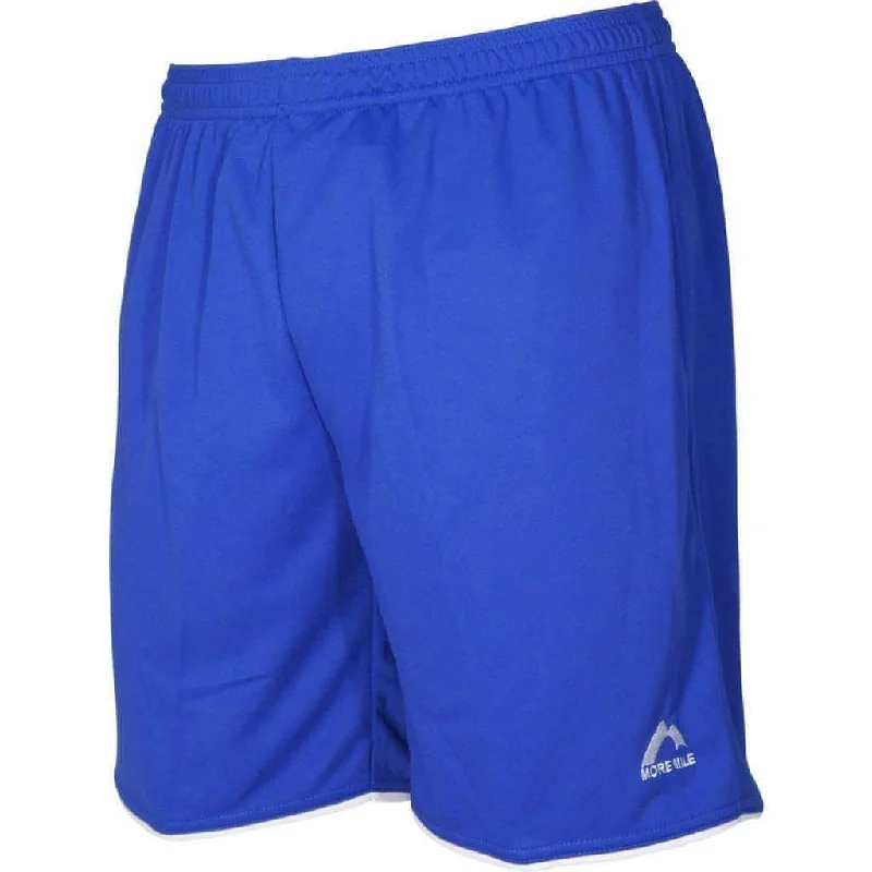 Relaxed Hoodies More Mile Premier Mens Football Shorts - Blue