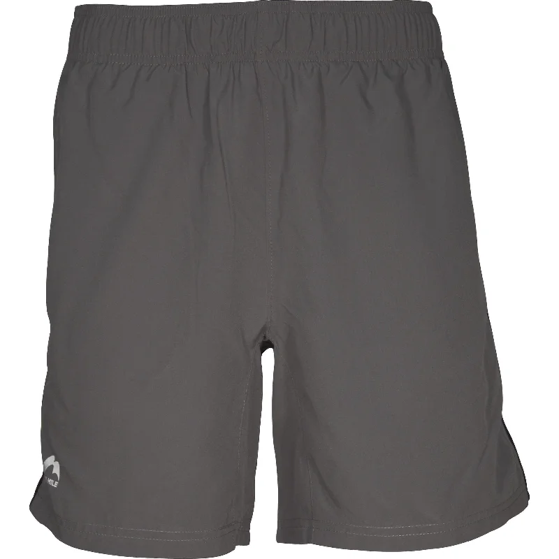 Cozy Sweaters More Mile Action 7 Inch Mens Running Shorts - Grey