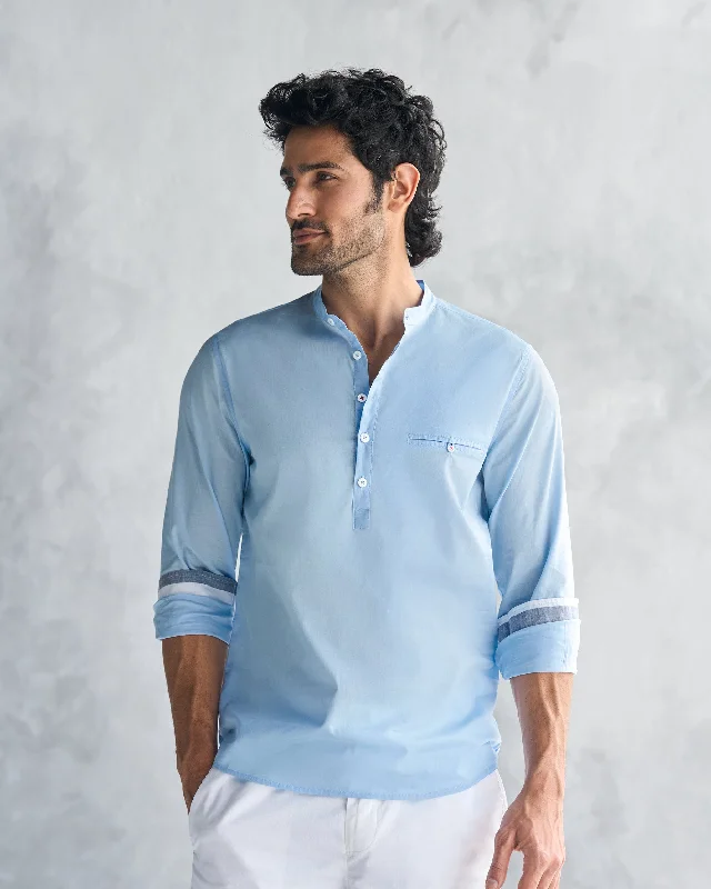 Classic Accessories Pondicherry Shirt - Light Blue
